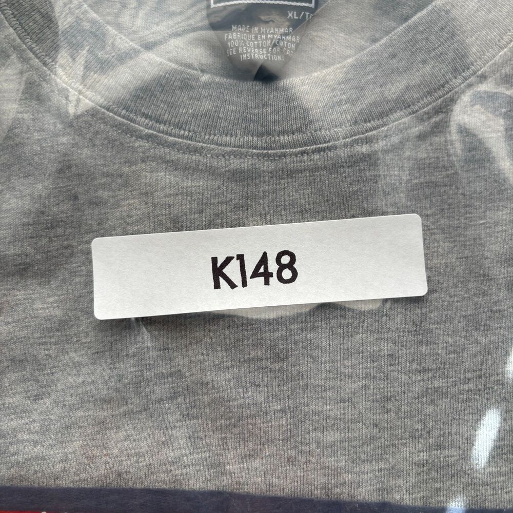 Pelle Pelle Men Vintage Long Sleeve T-Shirt NWT Streetwear Hip Hop Gray XL K148 - Picture 9 of 9